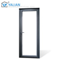  Manual Opening Shutter Aluminum Alloy Double Glazing Casement Doors For House Manufactory